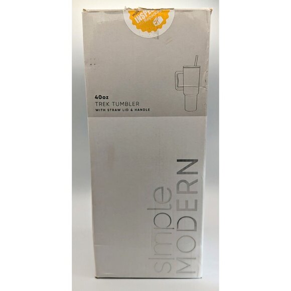 Simple Modern 40 oz Pink Trek Tumbler with straw lid Like New - Picture 5 of 6